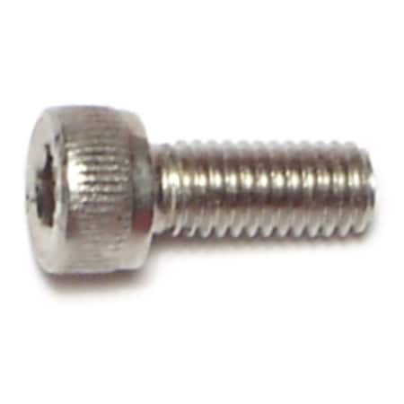 Midwest Fastener M5-0.80 Socket Head Cap Screw, Standard, Steel, 12 mm Length, 10 PK 75622